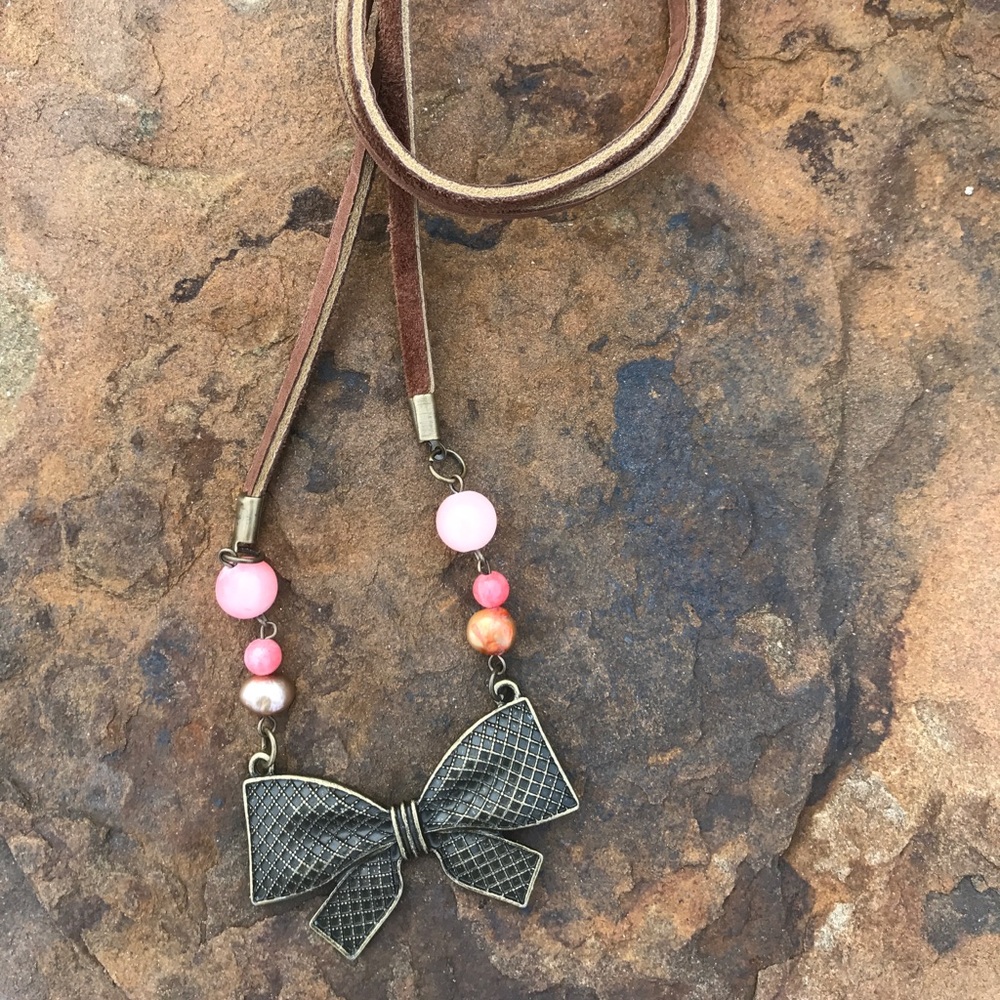 NEW long necklace perfect for spring